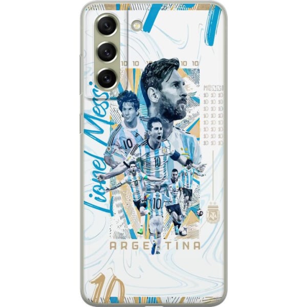Samsung Galaxy S21 FE 5G Läpinäkyvä kuori Lionel Messi