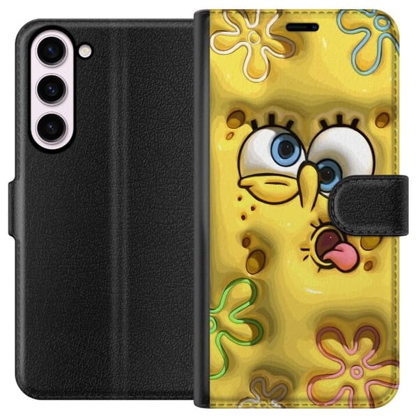 Kompatibelt Plånboksfodral till Samsung Galaxy S23+ SpongeBob