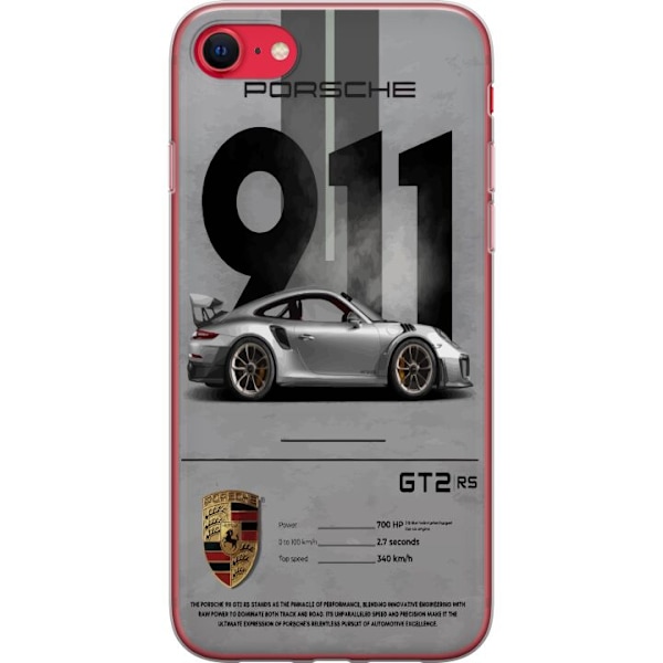 Apple iPhone 8 Läpinäkyvä kuori Porsche 911