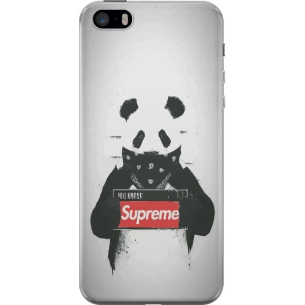 Apple iPhone 5s Gjennomsiktig deksel Panda Sup