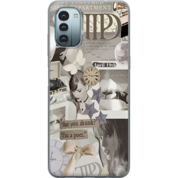 Nokia G11 Gennemsigtig cover Taylor Swift