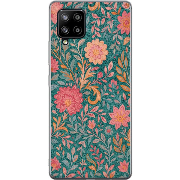 Samsung Galaxy A42 5G Genomskinligt Skal Floral Dream