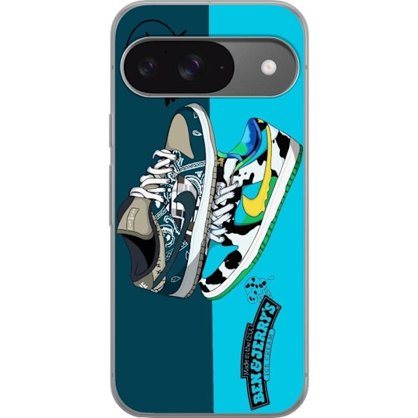 Google Pixel 9 Läpinäkyvä kuori Nike