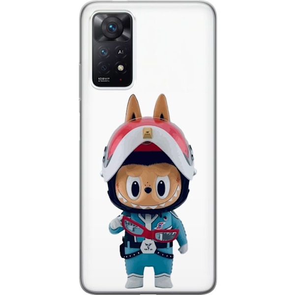 Xiaomi Redmi Note 11 Pro Läpinäkyvä kuori How2work Labubu h