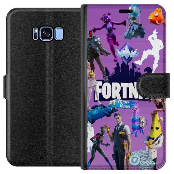 Kompatibelt Plånboksfodral till Samsung Galaxy S8 Fortnite