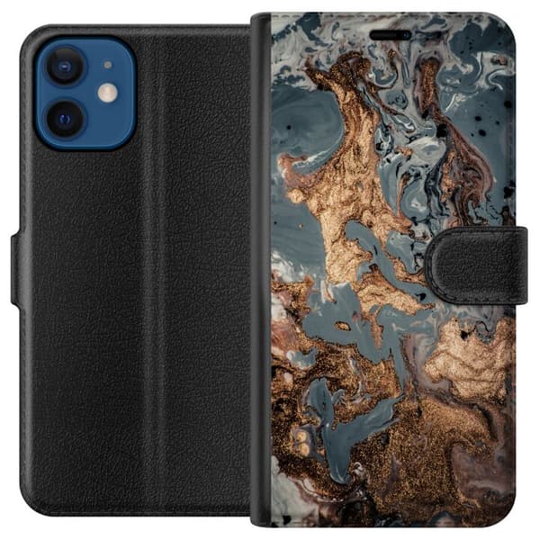 Yhteensopiva Lompakkokotelo Apple iPhone 12 mini Kuvio