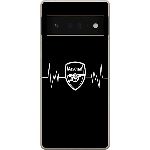 Google Pixel 6 Pro Genomskinligt Skal Arsenal