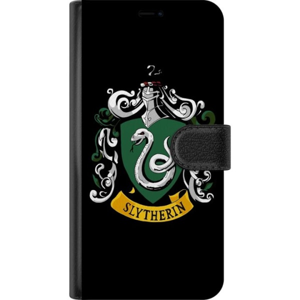 Apple iPhone X Plånboksfodral Harry Potter - Slytherin