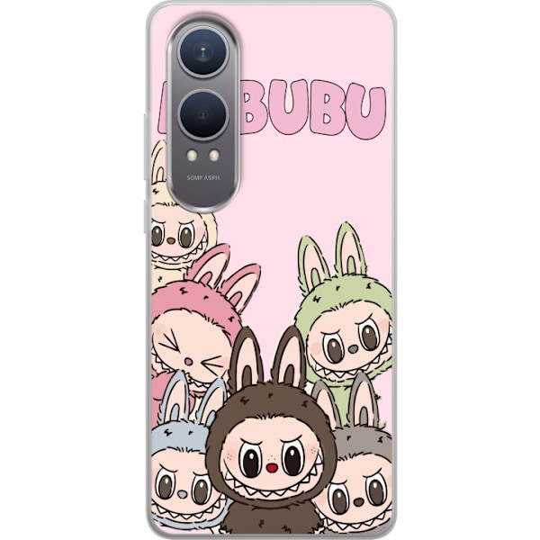 OnePlus Nord CE4 Lite Gennemsigtig cover Labubu Classics