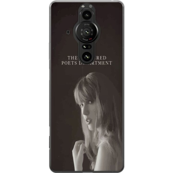 Sony Xperia Pro-I Läpinäkyvä kuori Taylor Swift