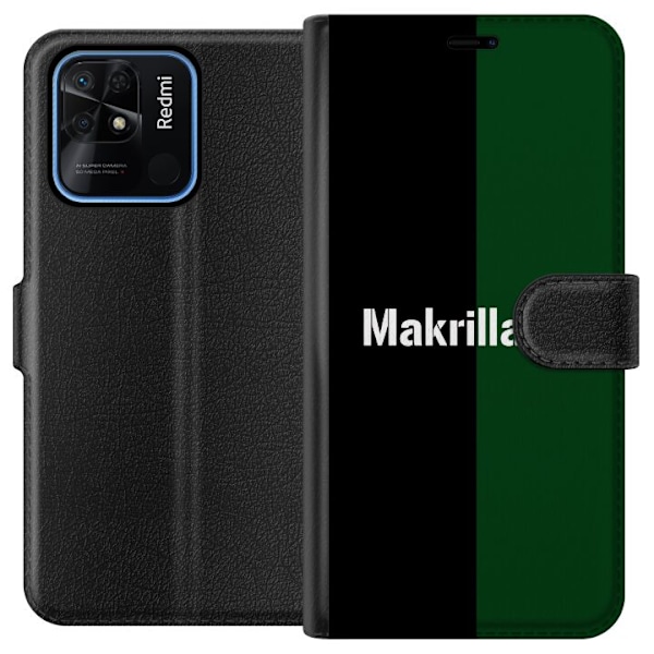Xiaomi Redmi 10C Plånboksfodral Makrillarna