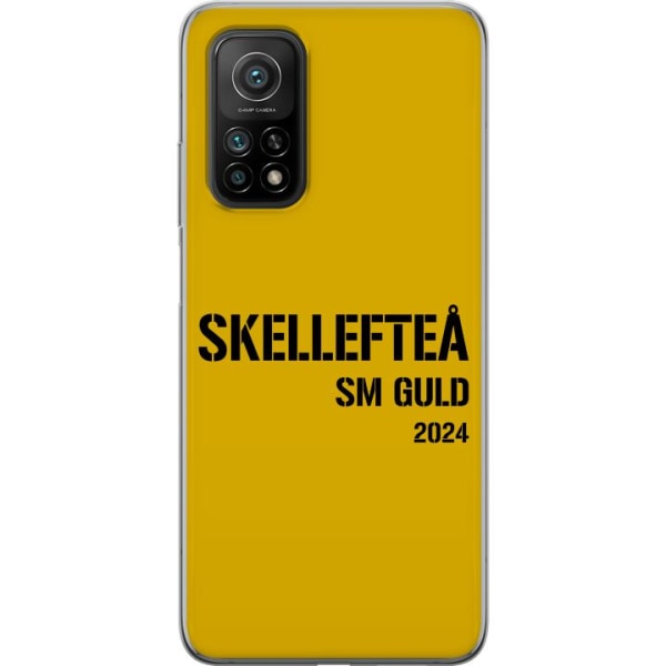 Xiaomi Mi 10T Pro 5G Gennemsigtig cover Skellefteå SM GULD