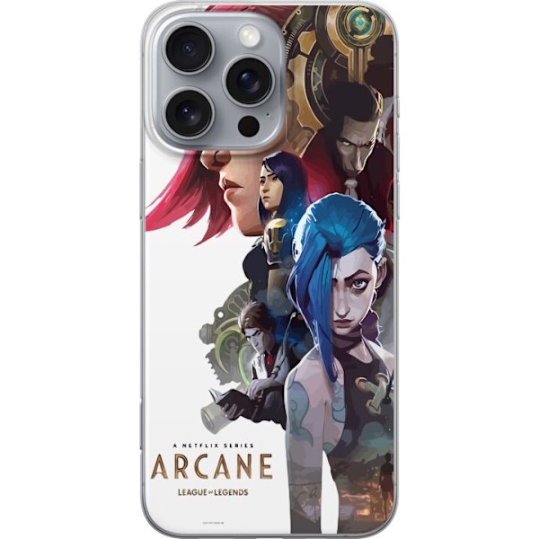 Apple iPhone 16 Pro Max Genomskinligt Skal Arcane, League of L