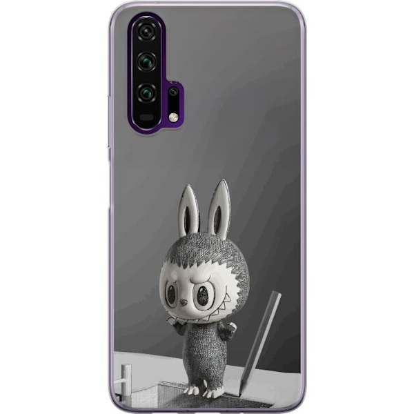 Honor 20 Pro  Läpinäkyvä kuori Pop Mart MEGA LABUBU LABUBU