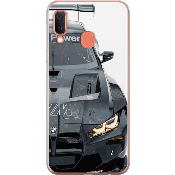 Samsung Galaxy A20e Gennemsigtig cover BMW