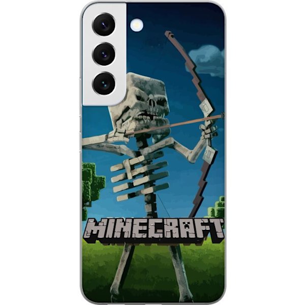 Samsung Galaxy S22+ 5G Gennemsigtig cover A Minecraft Movie