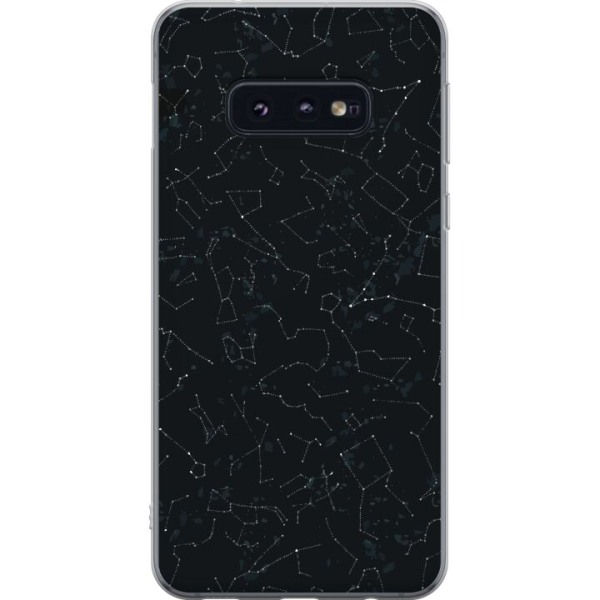 Samsung Galaxy S10e Läpinäkyvä kuori Tähtitaivas