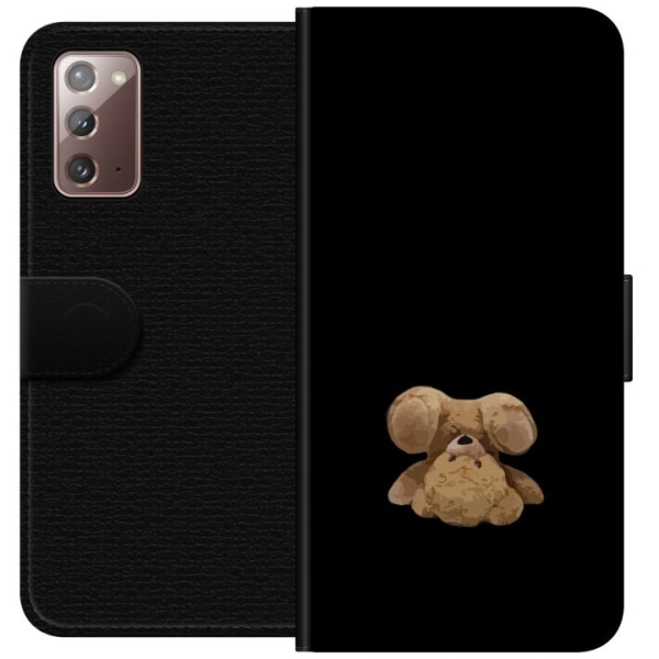 Samsung Galaxy Note20 Plånboksfodral Upp och ner björn
