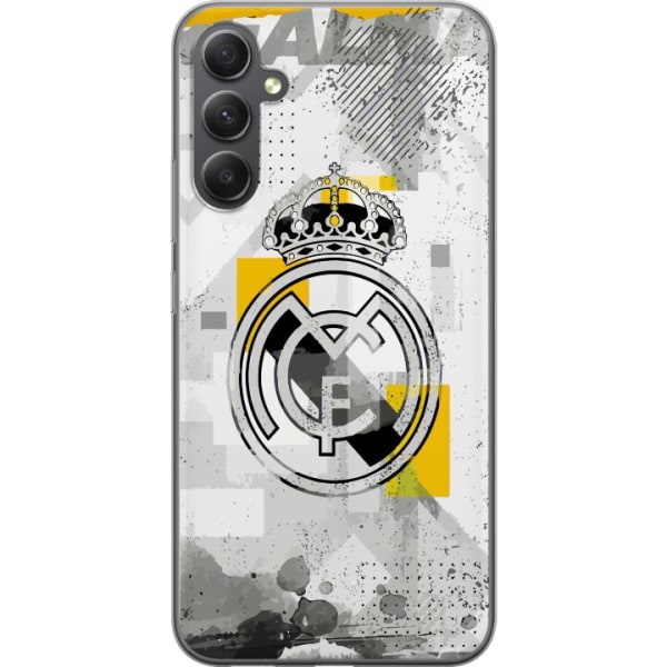 Samsung Galaxy A25 Läpinäkyvä kuori Real Madrid