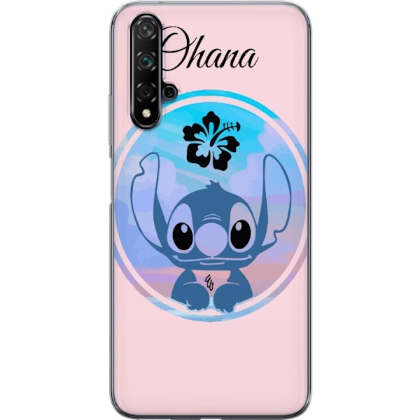 Huawei nova 5T Gjennomsiktig deksel Stitch Ohana