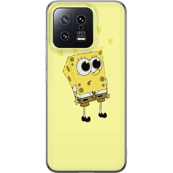 Xiaomi 13 Genomskinligt Skal SpongeBob SquarePants