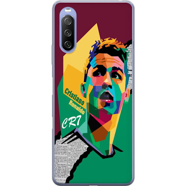 Sony Xperia 10 III Lite Gennemsigtig cover Ronaldo