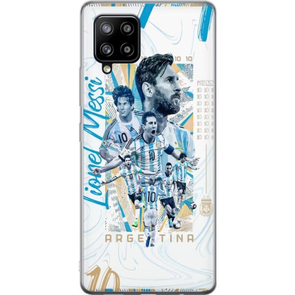 Samsung Galaxy A42 5G Gennemsigtig cover Lionel Messi