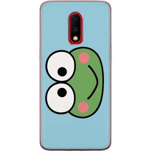 OnePlus 7 Läpinäkyvä kuori Keroppi Smile