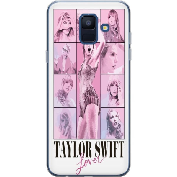 Samsung Galaxy A6 (2018) Genomskinligt Skal Taylor Swift