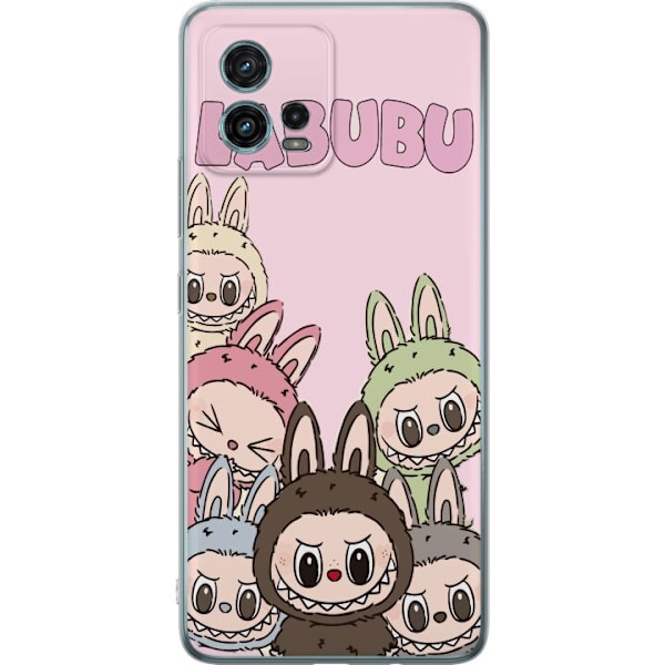 Motorola Moto G72 Genomskinligt Skal Labubu Classics
