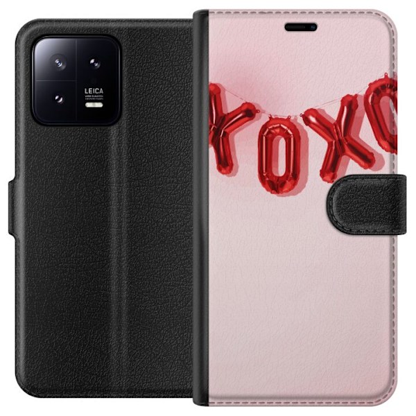 Xiaomi 13 Lommeboketui Valentinsdagen XOXO