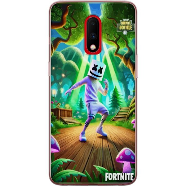 OnePlus 7 Läpinäkyvä kuori Fortnite