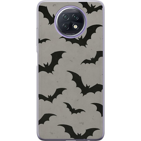 Xiaomi Redmi Note 9T Läpinäkyvä kuori Flutterprint