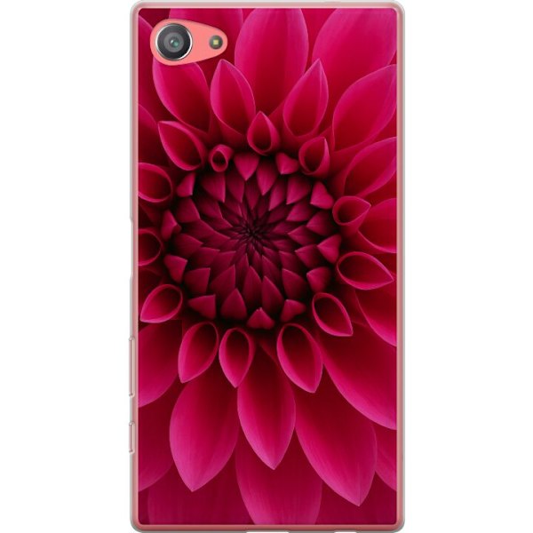 Sony Xperia Z5 Compact Genomskinligt Skal Rosecore