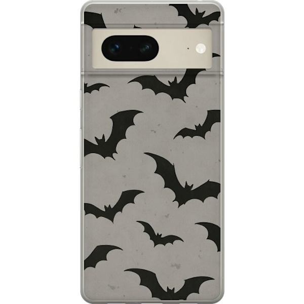 Google Pixel 7 Läpinäkyvä kuori Flutterprint