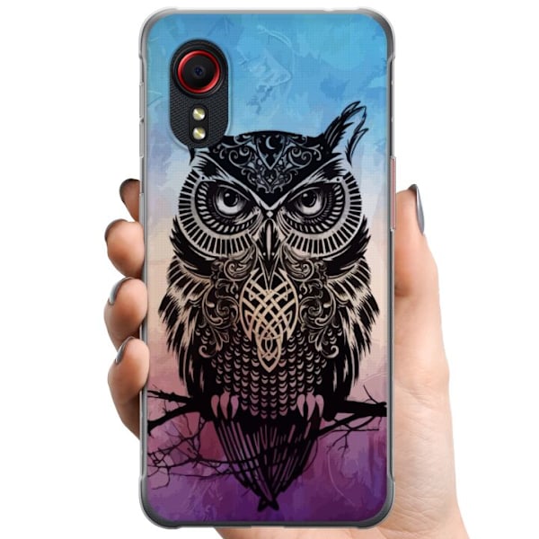 Samsung Galaxy Xcover 5 TPU Matkapuhelimen kuori Pöllö