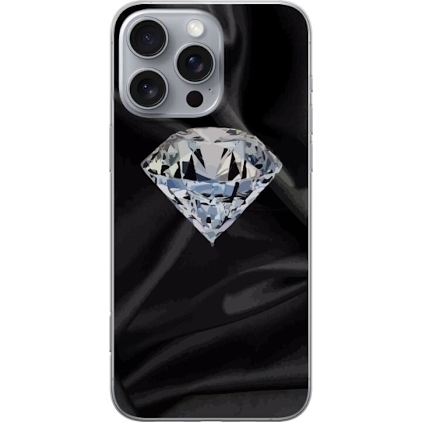 Apple iPhone 16 Pro Max Gennemsigtig cover Silkediamant