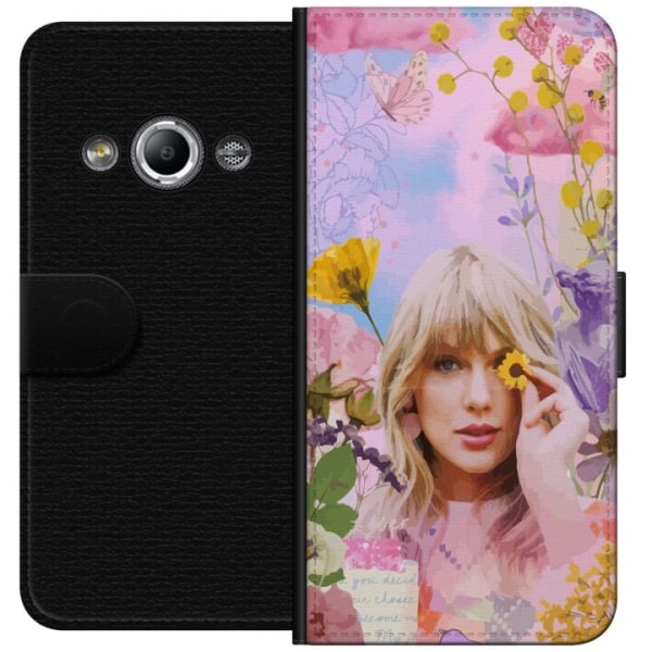 Samsung Galaxy Xcover 3 Plånboksfodral Taylor Swift - Blomma