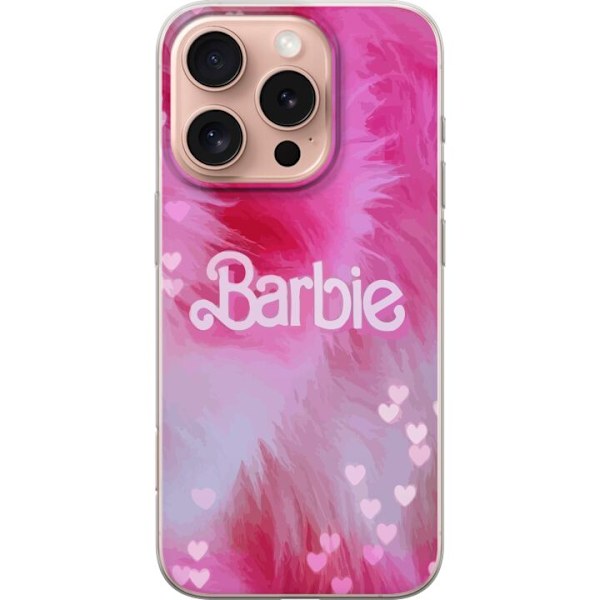 Apple iPhone 16 Pro Genomskinligt Skal Barbie (2023)