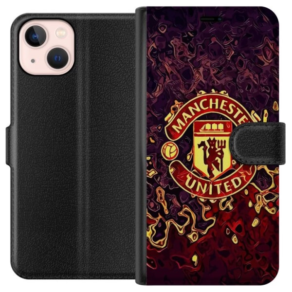 Apple iPhone 13 Tegnebogsetui Manchester United