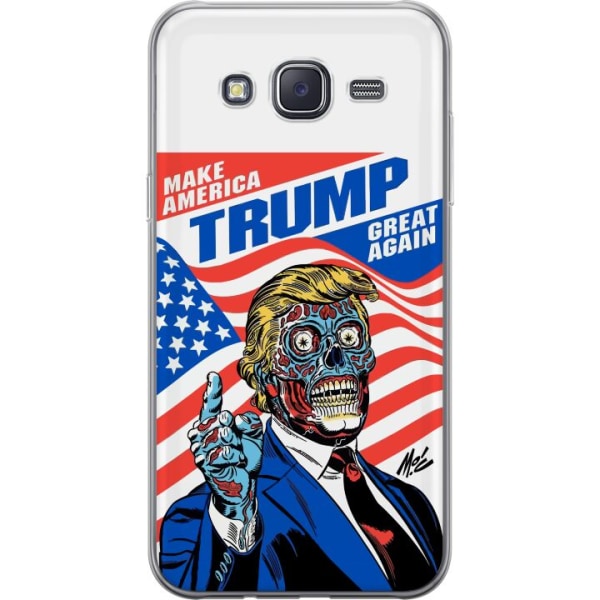Samsung Galaxy J5 Gennemsigtig cover  Trump