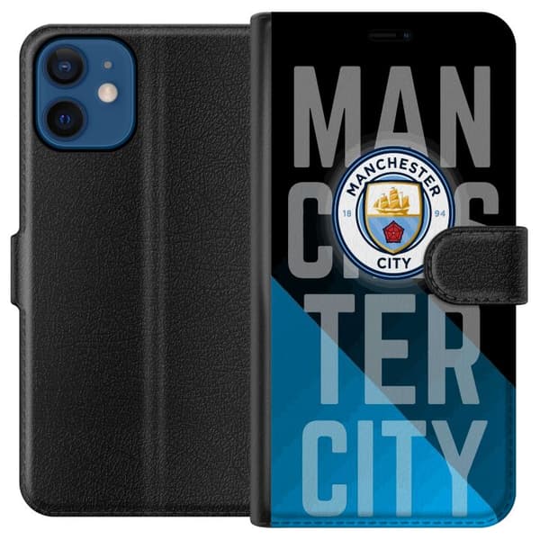 Kompatibelt Plånboksfodral till Apple iPhone 12 Manchester City