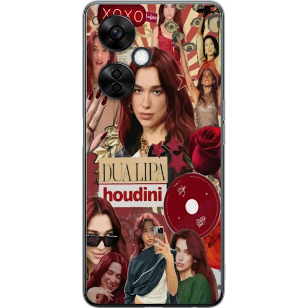 OnePlus Nord CE3 Genomskinligt Skal Dua Lipa – Fashion & Style Edit