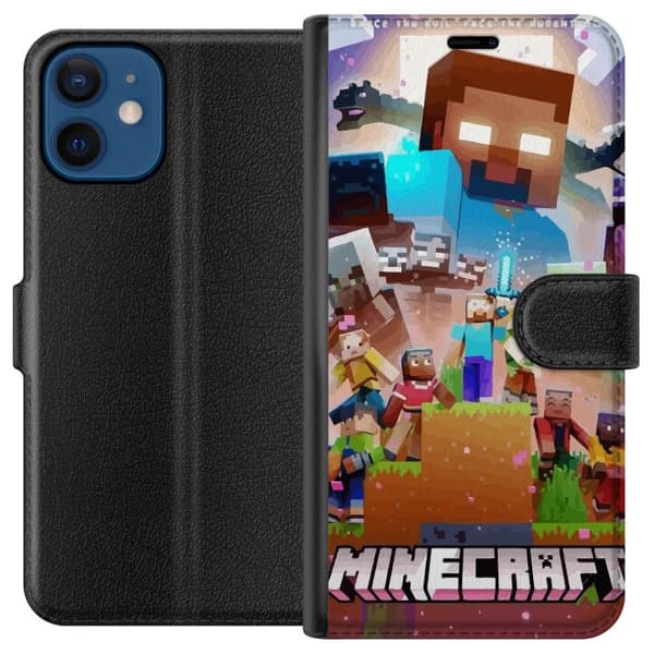 Yhteensopiva Lompakkokotelo Apple iPhone 12 Minecraft