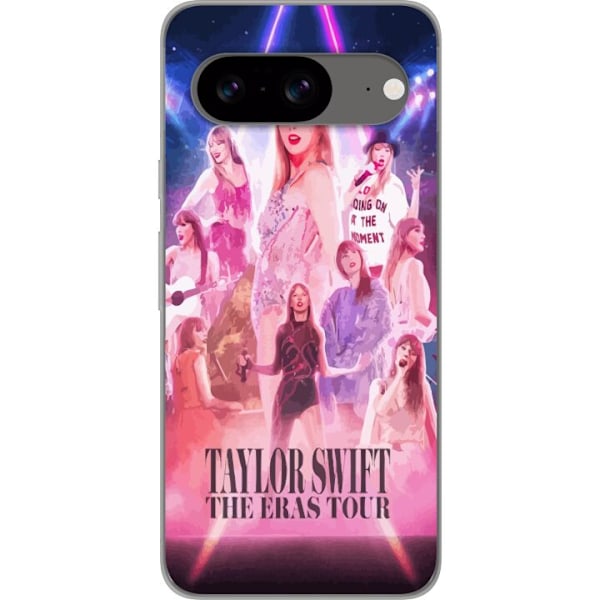 Google Pixel 8 Läpinäkyvä kuori Taylor Swift