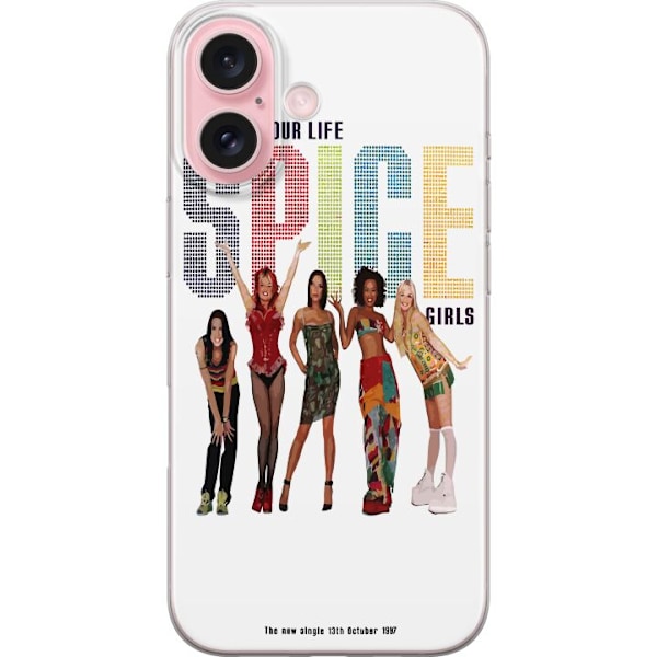 Apple iPhone 16 Gennemsigtig cover Spice Girls