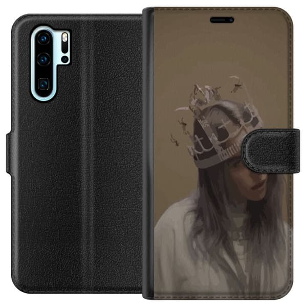 Kompatibelt Lommeboketui til Huawei P30 Pro Billie Eilish