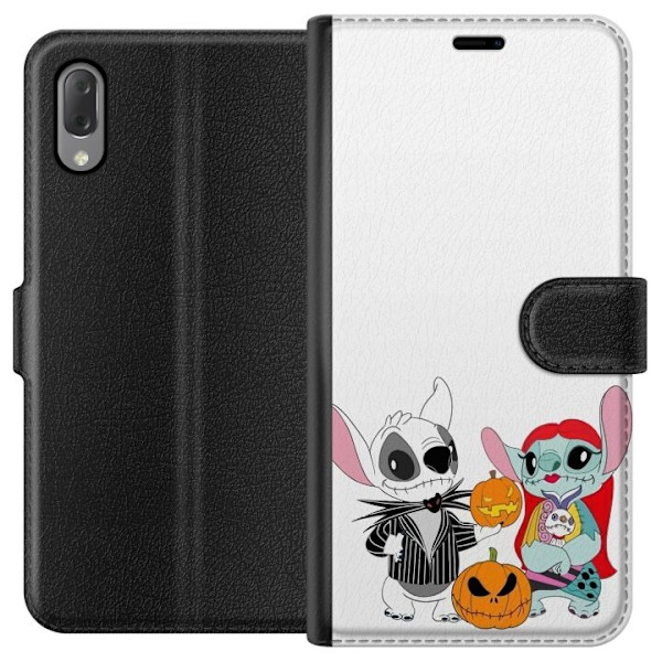 Sony Xperia L3 Lommeboketui Stitch familien addams