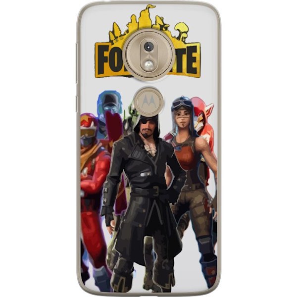 Motorola Moto G7 Play Gjennomsiktig deksel Fortnite