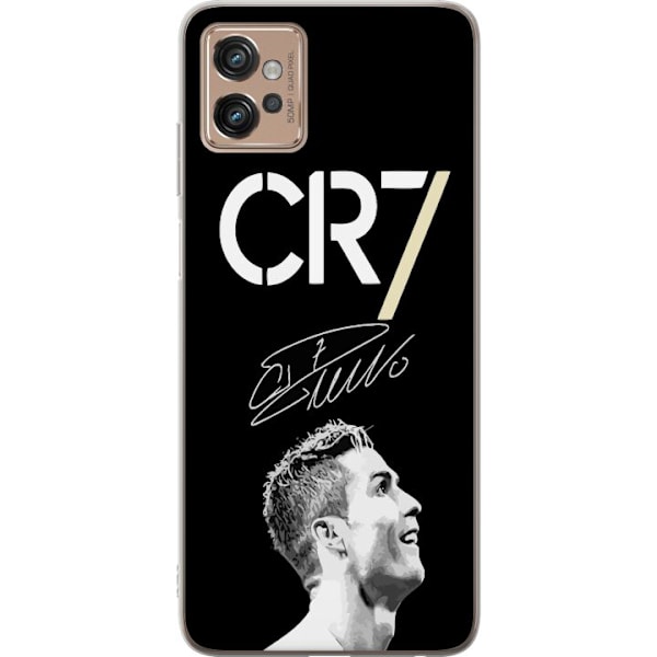 Motorola Moto G32 Gjennomsiktig deksel CR7 Ronaldo